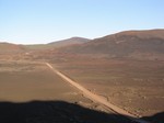 [Plaine des Sables et piton de la Fournaise]